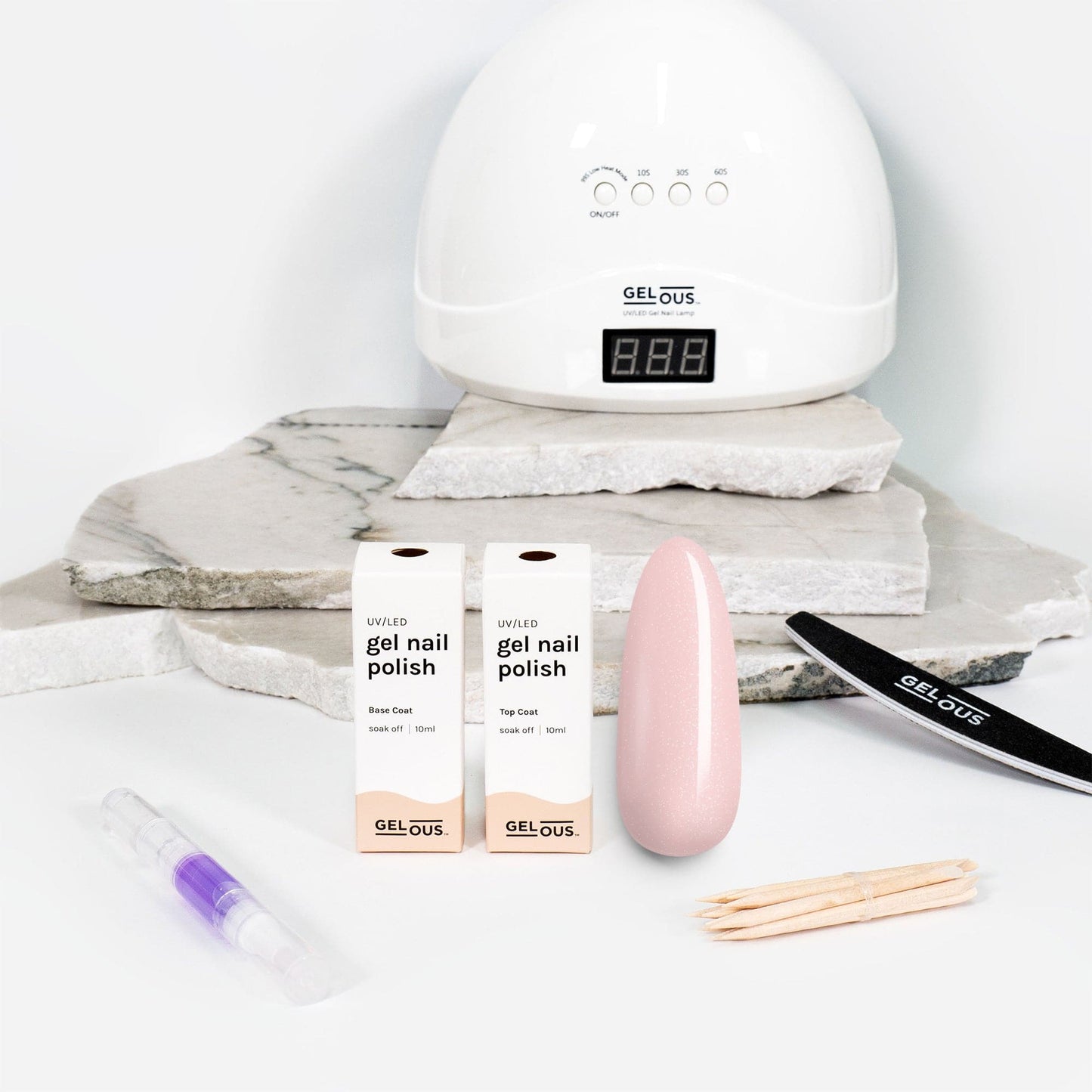 Gelous gel nail polish Cupcake Essentials Pack - photographed in New Zealand