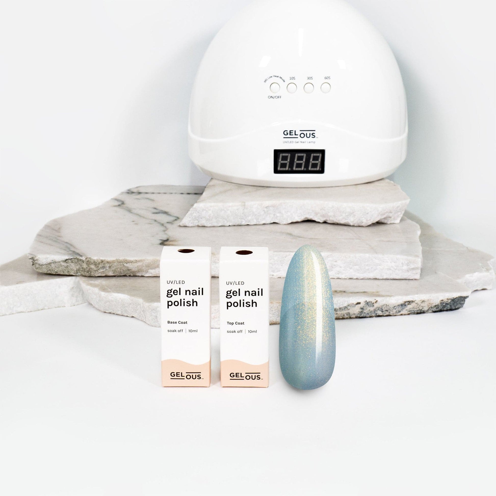 Gelous gel nail polish Oasis Basic Pack - photographed in New Zealand