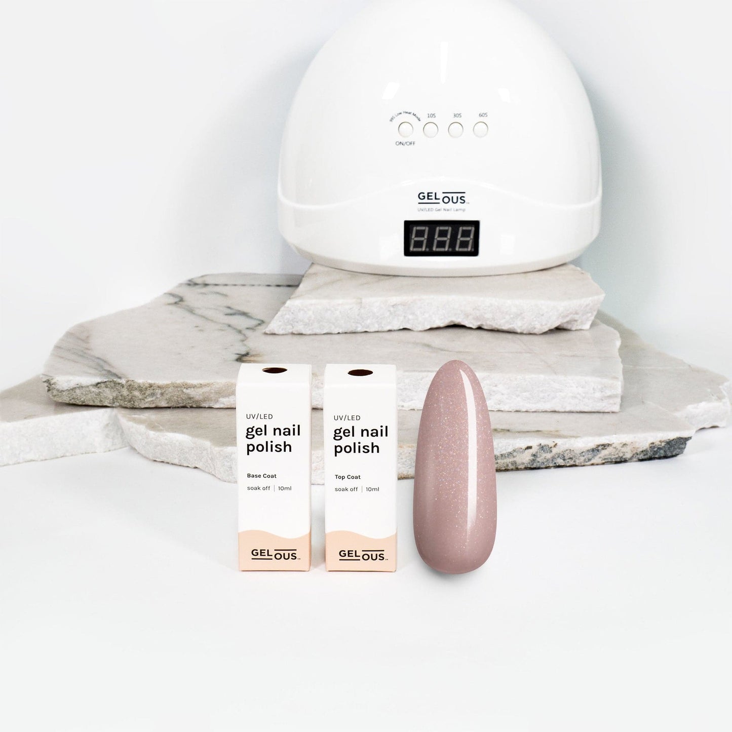 Gelous gel nail polish Tutu Basic Pack - photographed in New Zealand