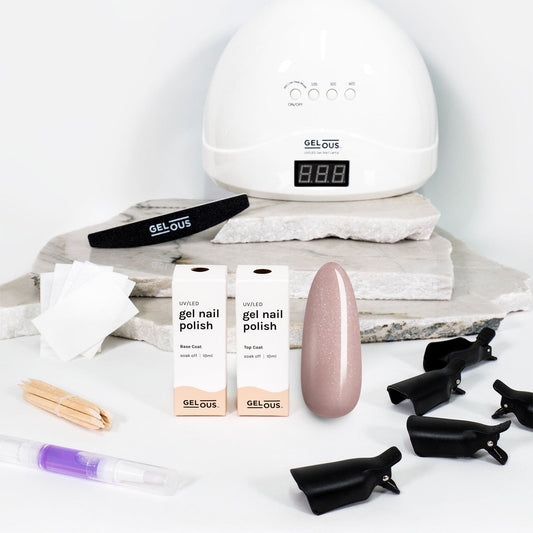 Gelous gel nail polish Tutu Starter Pack - photographed in New Zealand