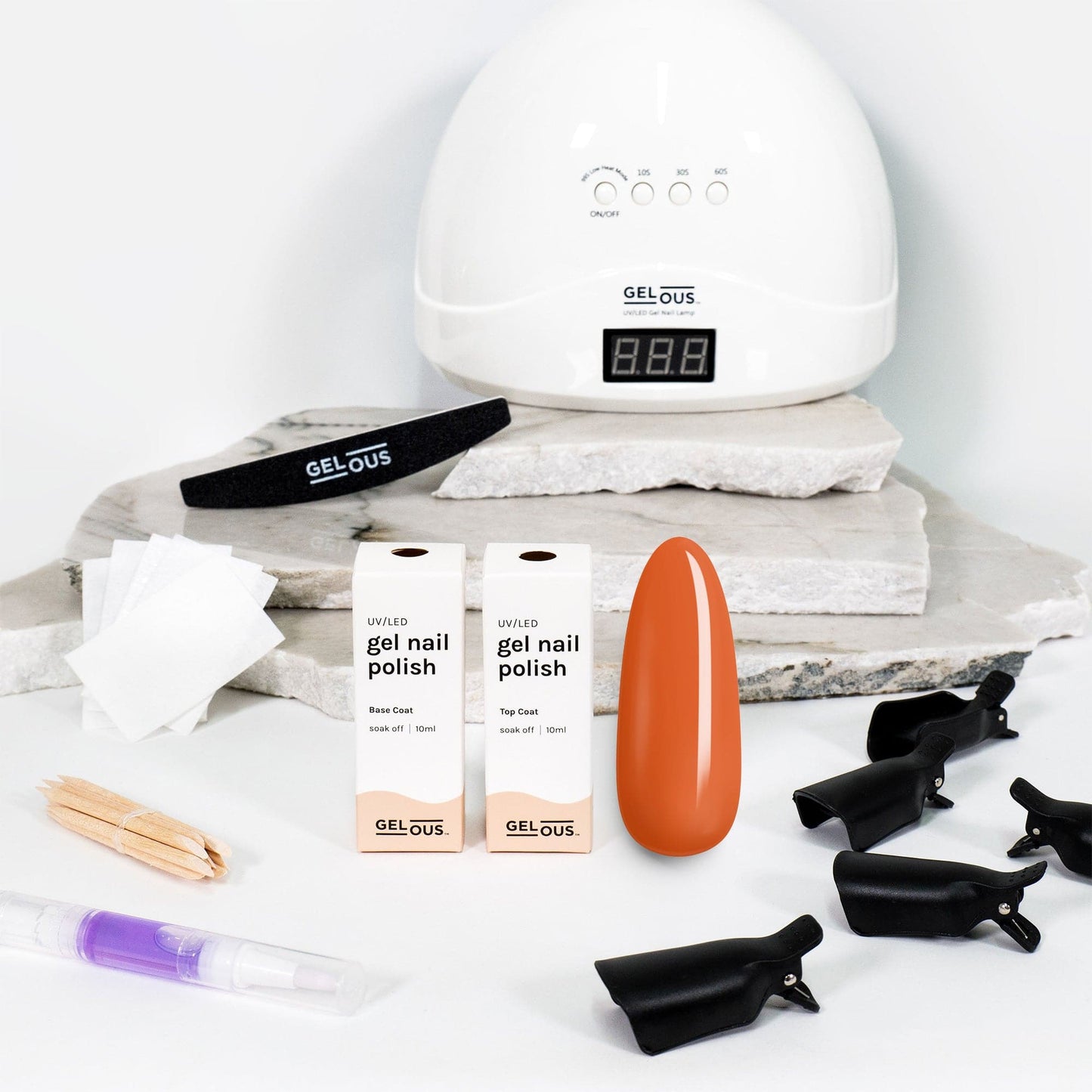 Gelous gel nail polish Wildfire Starter Pack - photographed in New Zealand