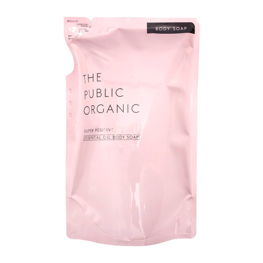 THE PUBLIC ORGANIC Super Positive Essential Oil Body Soap (Frankincense & Ylang-ylang) (Refill) 400ml