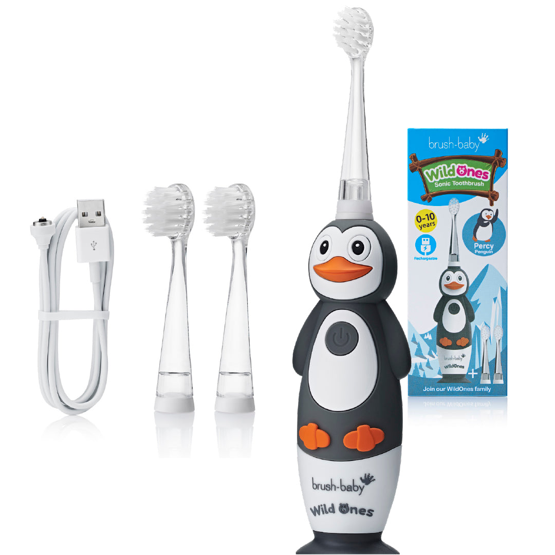 WildOnes? Penguin Kids Electric Rechargeable Toothbrush