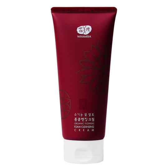 Whamisa Organic Flowers Foam Cleansing Cream 200ml
