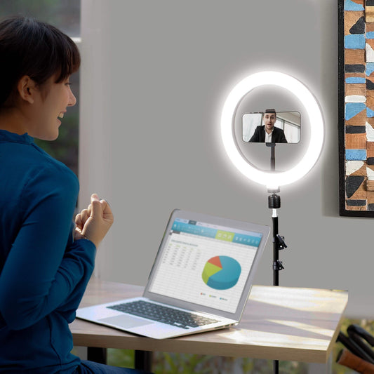 Aduro U-Stream Home Streaming Studio with 10" Ring Light and Tripod