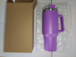 40oz Handle Ice Cream Vacuum Cup 304 Cup Cold Beer Cola Car