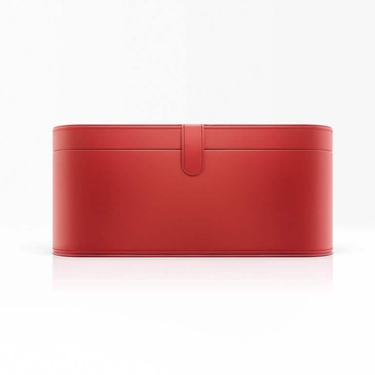 Dyson Supersonic Hair Dryer Original Leather Anti-Scratch Organizer Travel Gift Case Beauty & Personal Care Red - DailySale