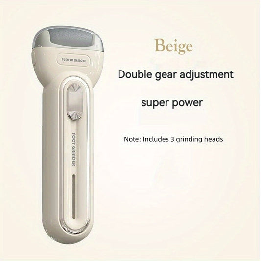 Eliminate Calluses & Exfoliate Feet with Electric File - Foot Care Tool for Pedicure & Heels