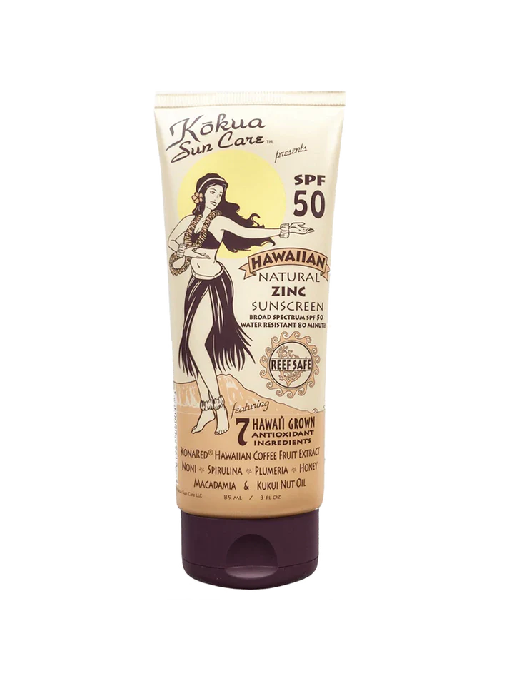 Kokua Sun Care Hawaiian Natural Zinc Sunscreen