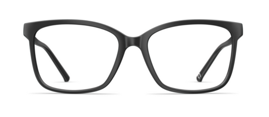 neubau optical eyewear prescription glasses unisex ladies women women male square shape T013 9000 matte black
