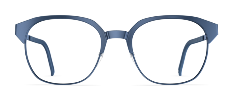 neubau optical eyewear prescription sunglasses unisex ladies women women male sustainable natural plastic eco-friendly acetate made in austria uv400 uva uvb protection stainless steel T064 4540 matte blue