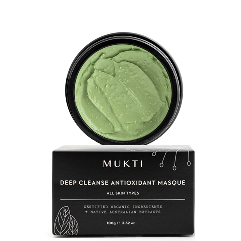 Mukti Organics Deep Cleanse Antioxidant Masque 100g