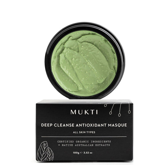 Mukti Organics Deep Cleanse Antioxidant Masque 100g
