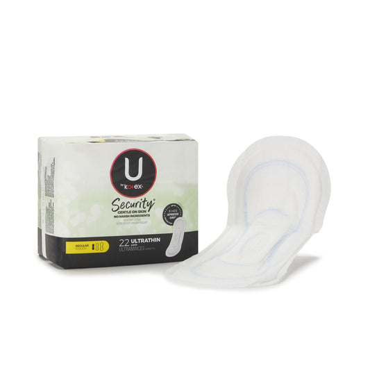U by Kotex® Security® Ultra Thin Pad, Regular Absorbency
