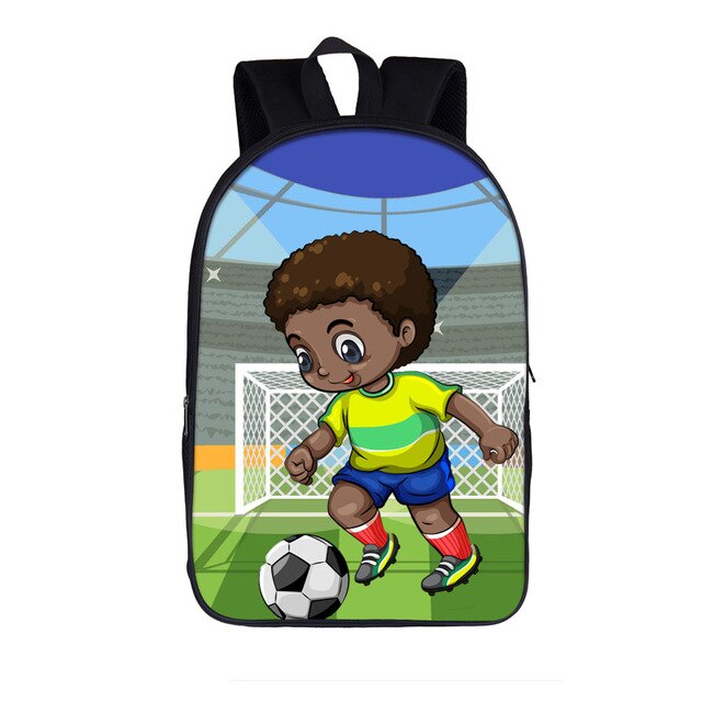 Afrocentric Boys Backpack Bags (Standard Size)