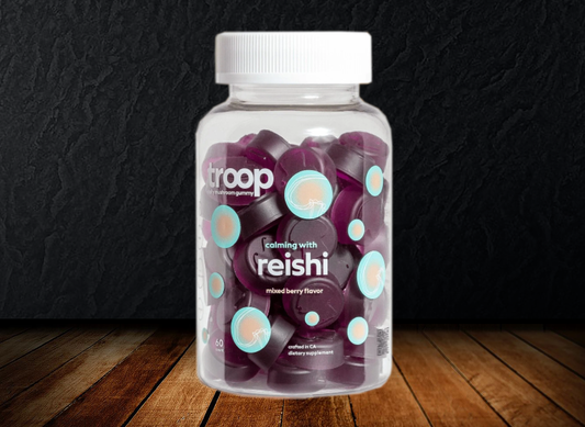 Troop • REISHI • mixed berry gummies by CULTUREShrooms