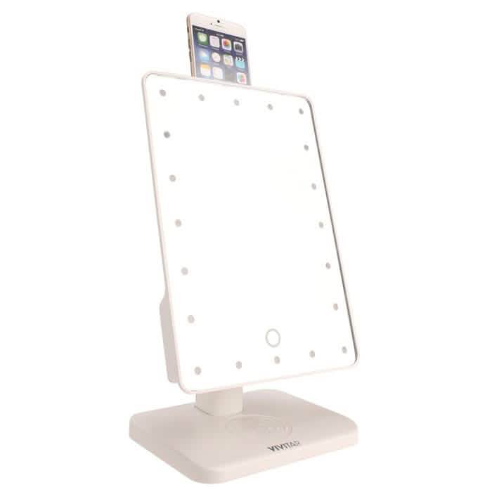 Vivitar Mirror 10x Magnification with Bluetooth Speakers and Wireless Charging