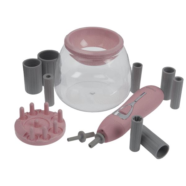 Vivitar Simply Beautiful Makeup Brush Cleaner Beauty & Personal Care Pink - DailySale